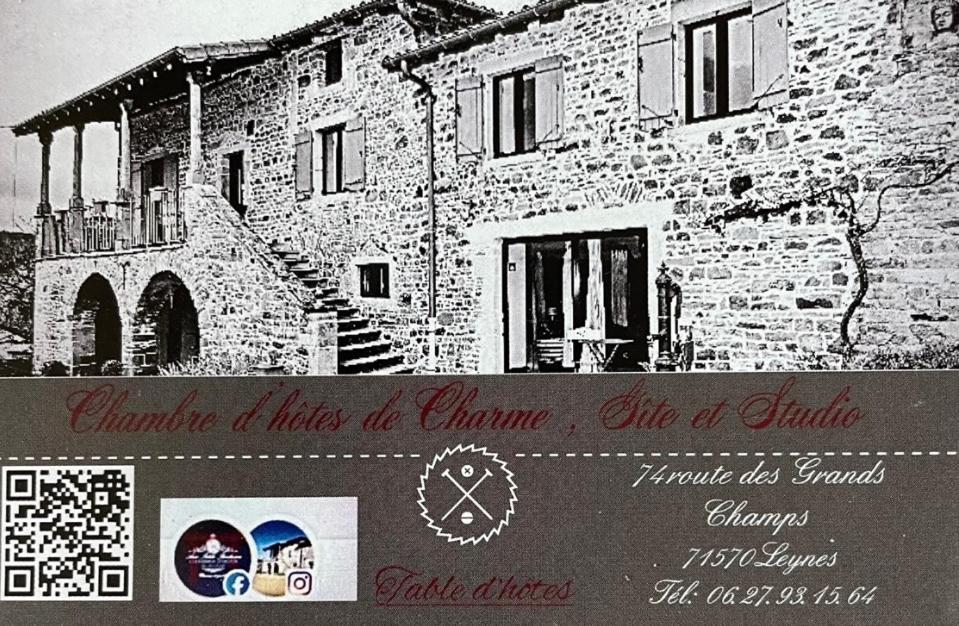 Au Petit Bonheur Chez Bambina Hotel Leynes Luaran gambar